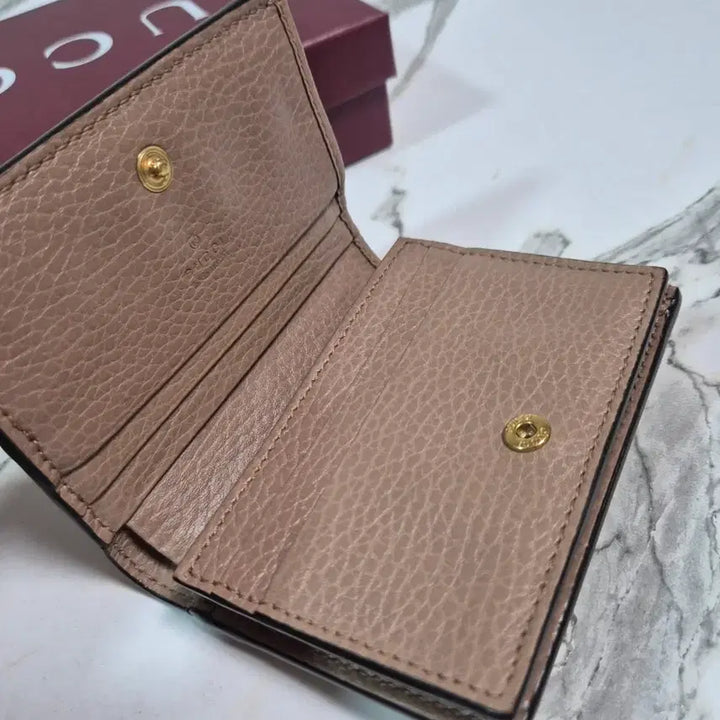 [BUNJANG] Gucci GG Marmont Wallet / (정품) 구찌 GG 로고 마몬트 반지갑