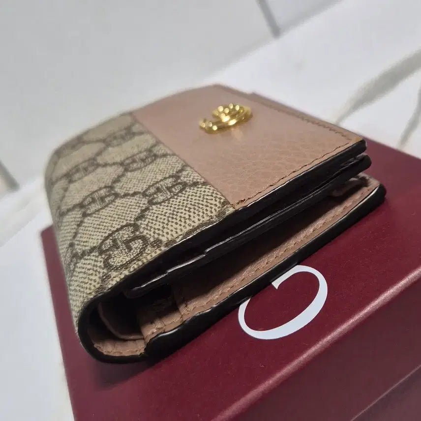 [BUNJANG] Gucci GG Marmont Wallet / (정품) 구찌 GG 로고 마몬트 반지갑