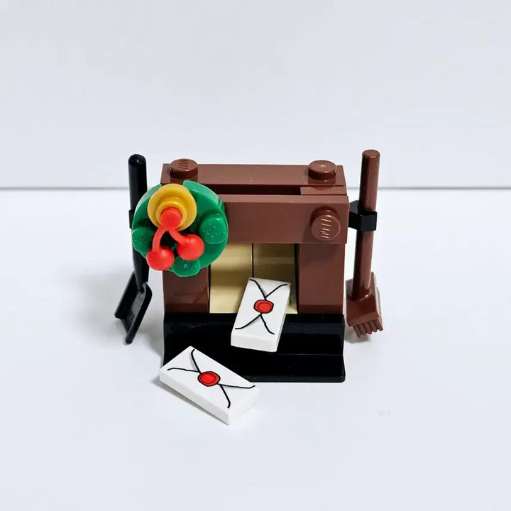 [BUNJANG] LEGO Harry Potter Fireplace, Tree, and Chocolate Frog Set / 해리포터 레고 정품 벽난로 + 트리 + 개구리 초콜릿