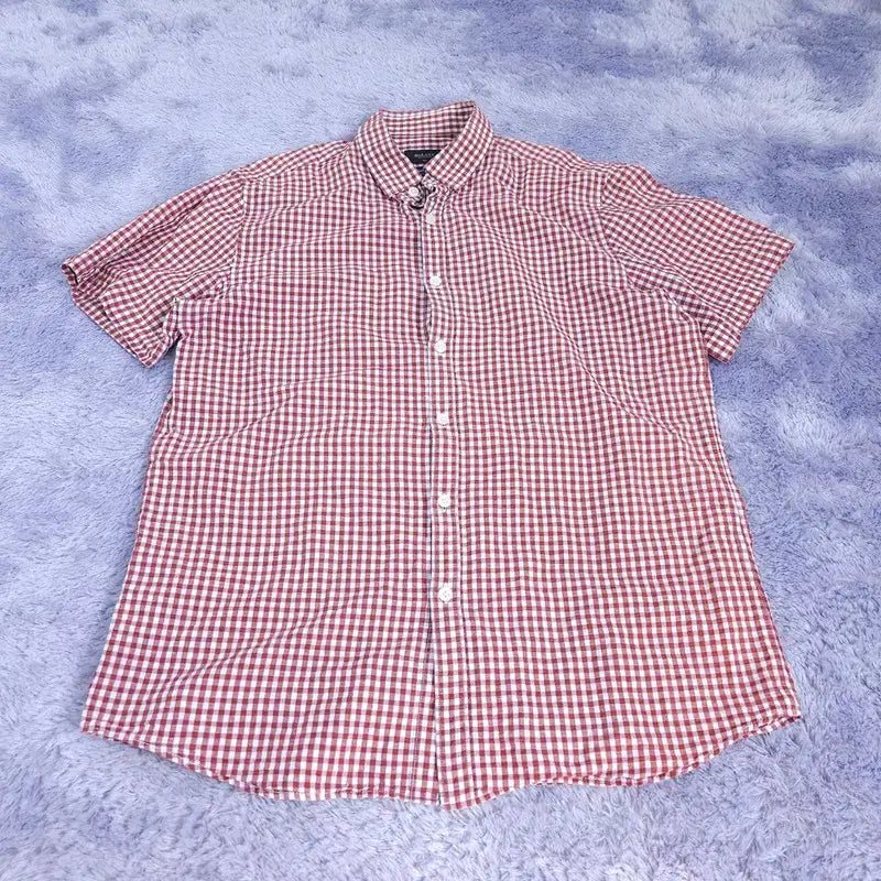 [BUNJANG] Galaxy Print Short Sleeve Shirt / 100 갤럭시 지지미 반팔 셔츠 | A