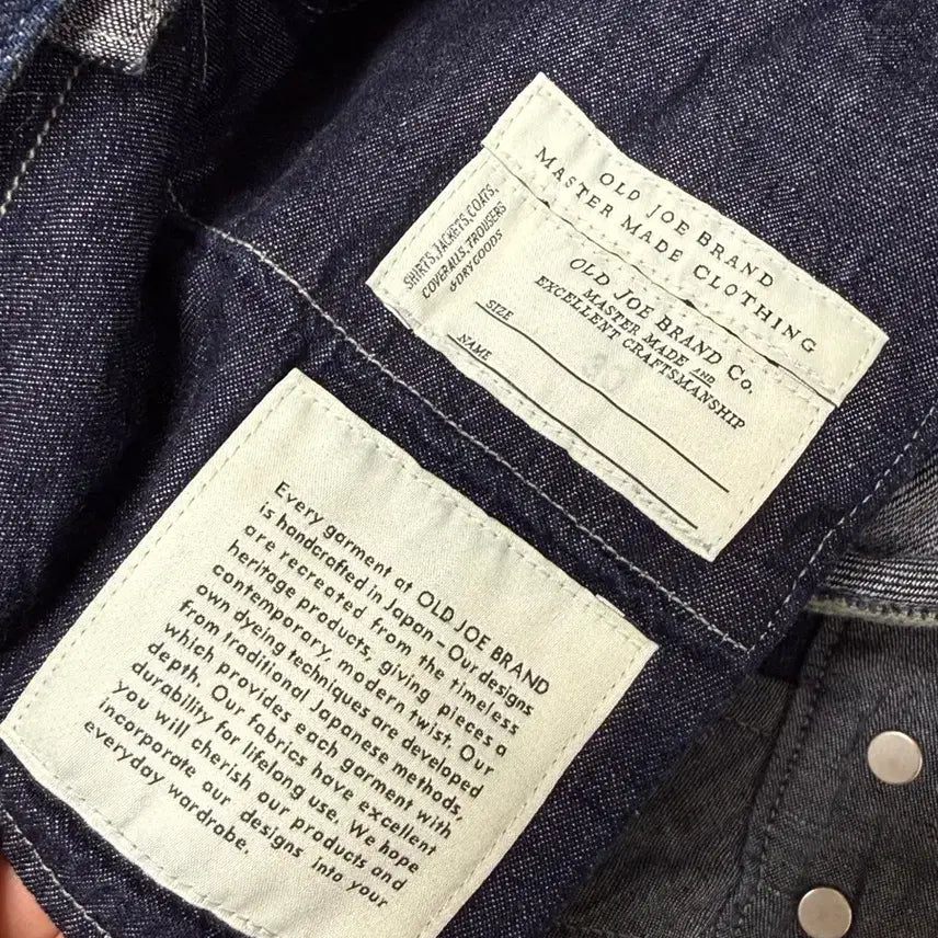 [BUNJANG] Oldjoe 2210J-PT14 Denim Pants / 올드조 2210J-PT14 신치백 데님 30