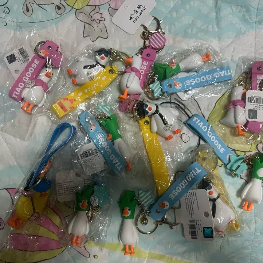 [BUNJANG] TIAO GOOSE Duck Keychain Collection / TIAO GOOSE 오리 키링 모음
