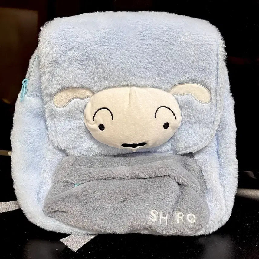 [BUNJANG] Crayon Shin-chan Shiro Backpack / 짱구 흰둥이 백팩