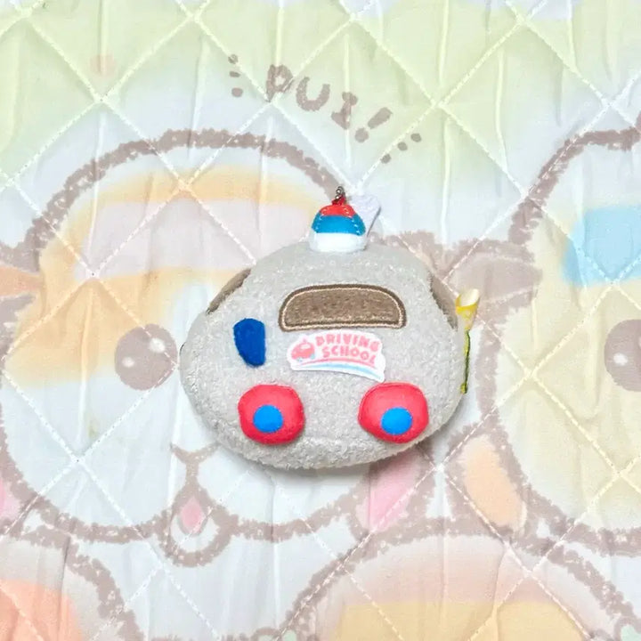 [BUNJANG] Pui Pui Molcar Petta Mascot Plush Keyring / (할인중) 뿌이뿌이 모루카 마스코트 누이 인형 키링 페타(택 X)