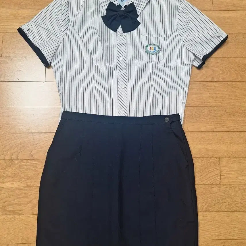 [SOLD OUT] 예쁜 여자교복 하복교복 H핏세트 판매c122(인천고잔고)
