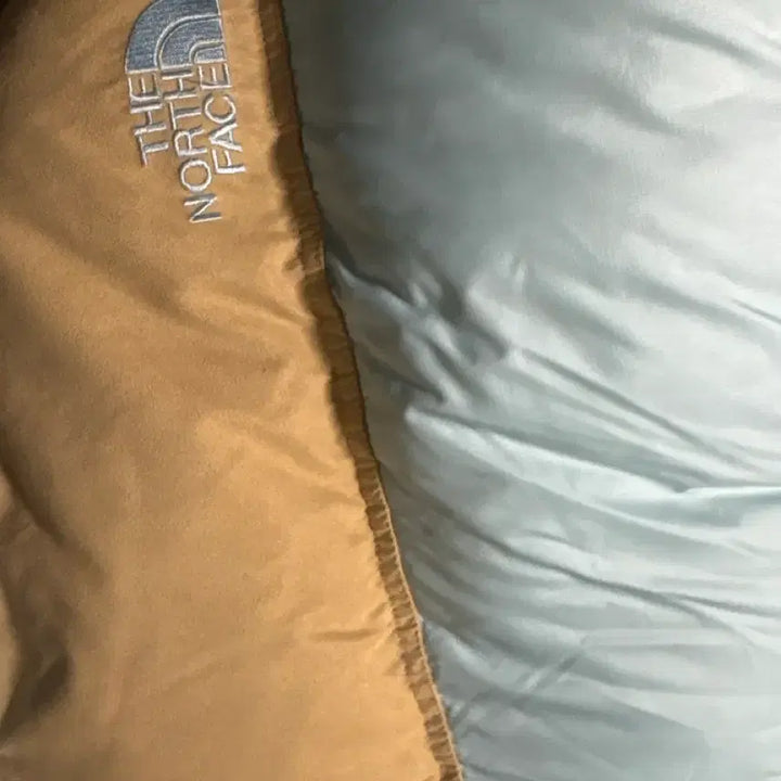 [BUNJANG] The North Face Sky Blue Padded Jacket / 급처) 하늘색 노스페이스 패딩 90