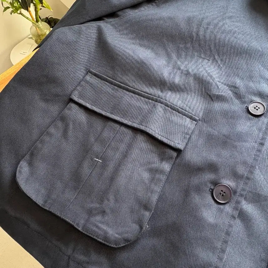 [SOLD OUT] D.chive 오버핏 네이비 포켓 자켓