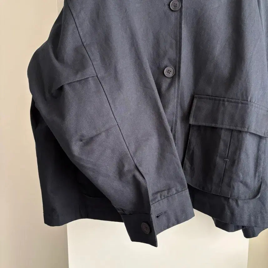 [SOLD OUT] D.chive 오버핏 네이비 포켓 자켓