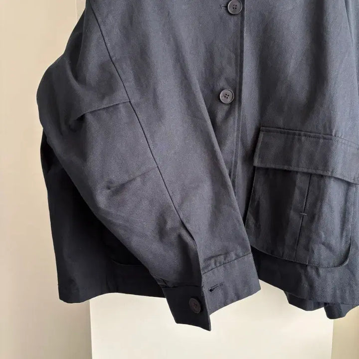 [SOLD OUT] D.chive 오버핏 네이비 포켓 자켓