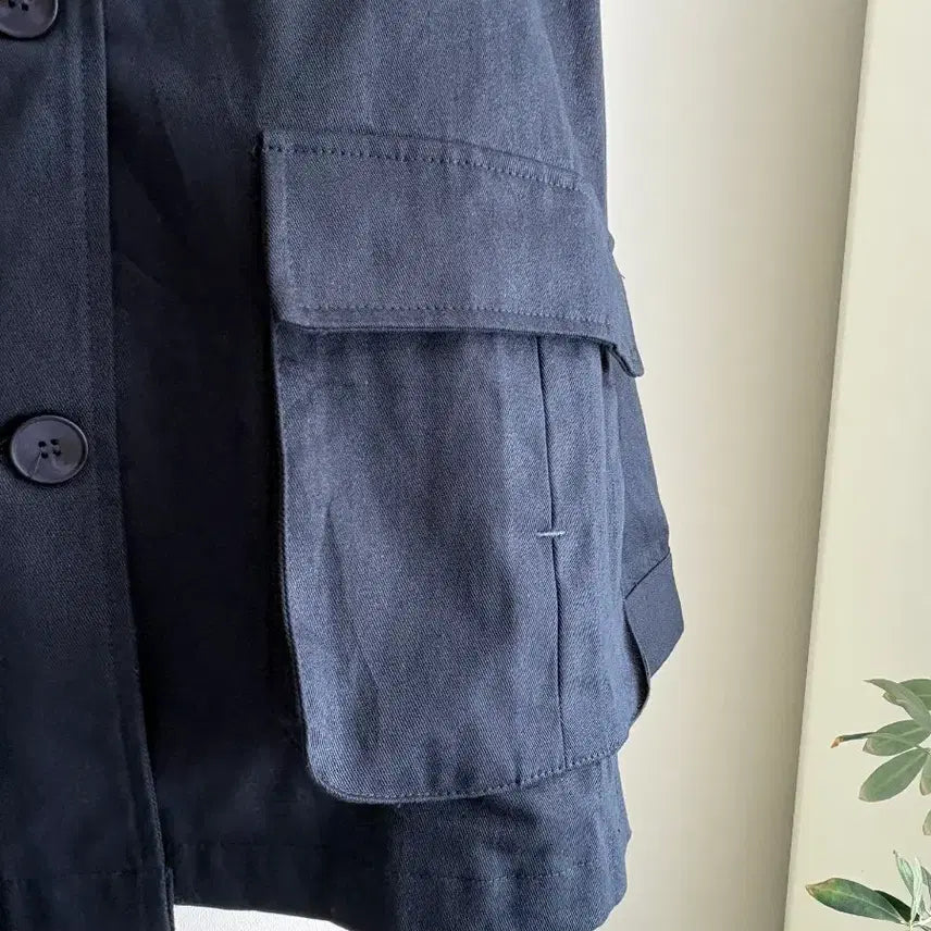 [SOLD OUT] D.chive 오버핏 네이비 포켓 자켓