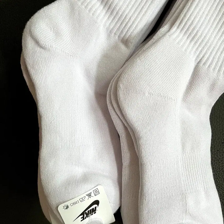 [BUNJANG] Nike White Double Cushion Socks 10-Pair Set / 나이키 흰색 양말 이중쿠션 10켤레세트 새상품