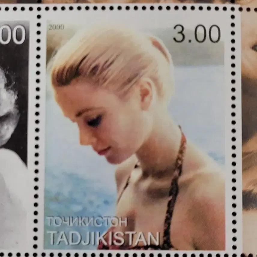 [BUNJANG] Grace Kelly Commemorative Stamp / 2000년 모나코 그레이스켈리 왕비기념 우표Grace Kelly