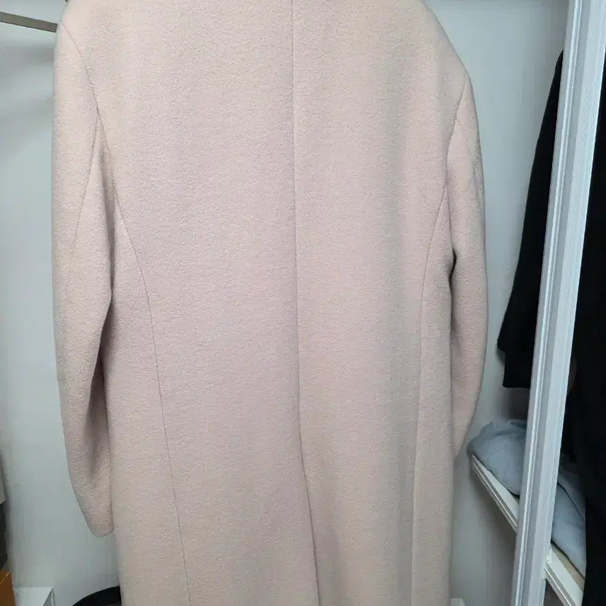 [BUNJANG] T.I For Men Beige Wool-Blend Coat / 티아이포맨 남성코트
