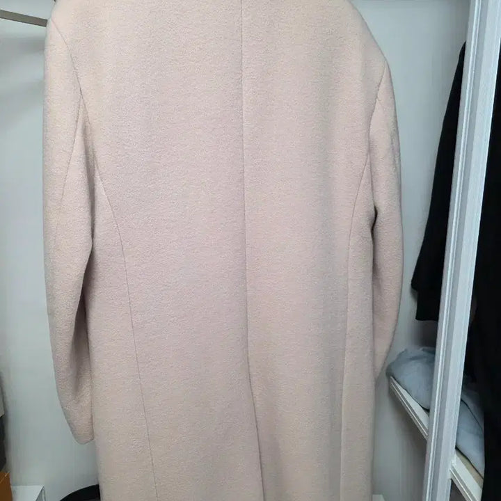 [BUNJANG] T.I For Men Beige Wool-Blend Coat / 티아이포맨 남성코트