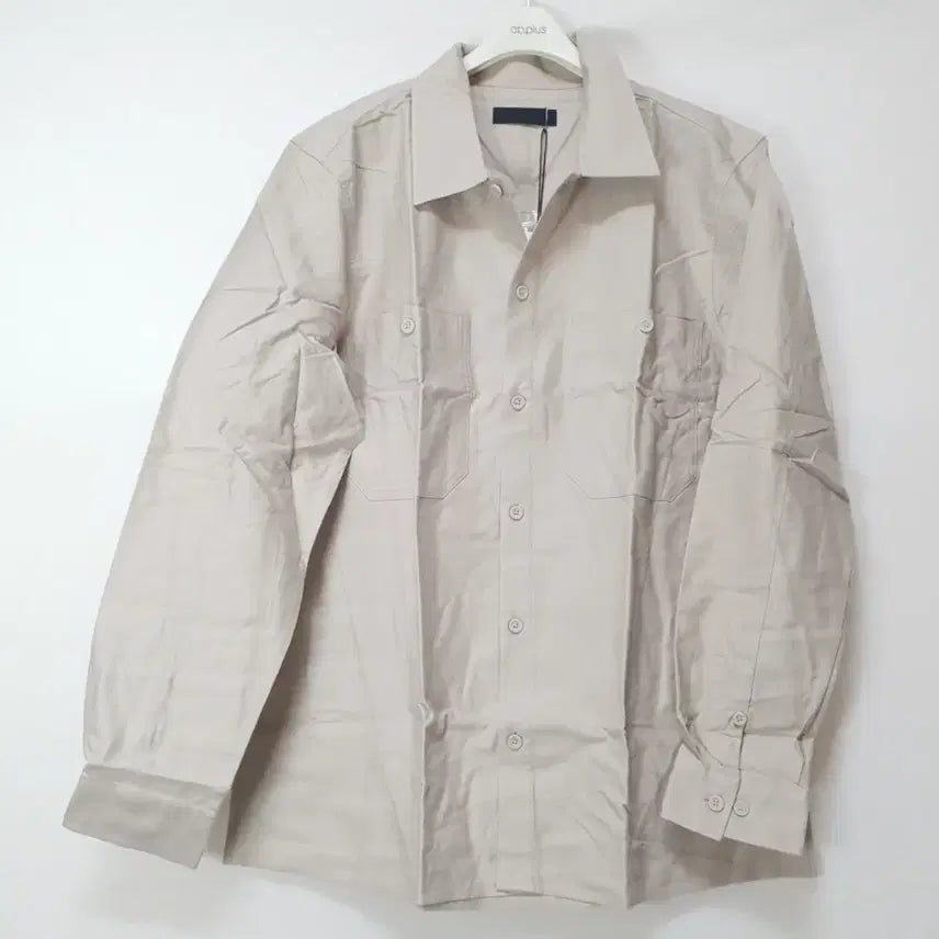 [BUNJANG] TBJ Overdyed Overshirt Stone Sand XL / TBJ 두꺼운 오버셔츠 스톤샌드 XL