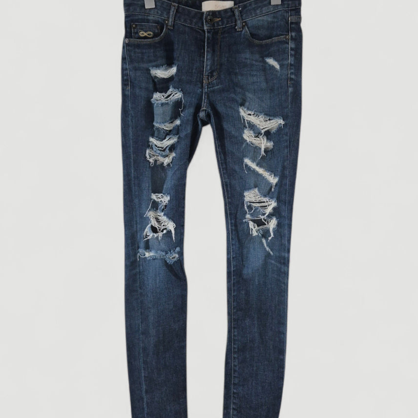 [BUNJANG] Flack Jeans Stretch Denim Women&