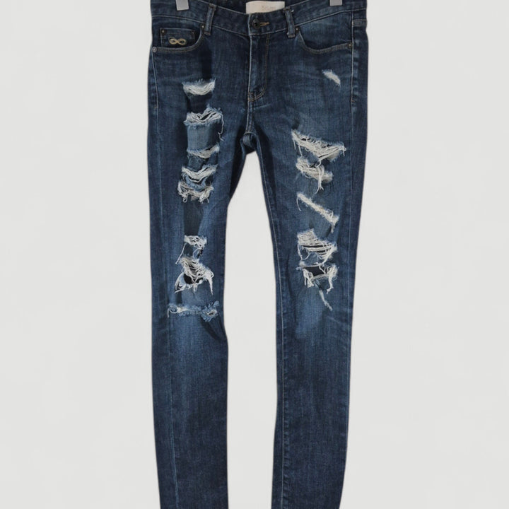 [BUNJANG] Flack Jeans Stretch Denim Women&