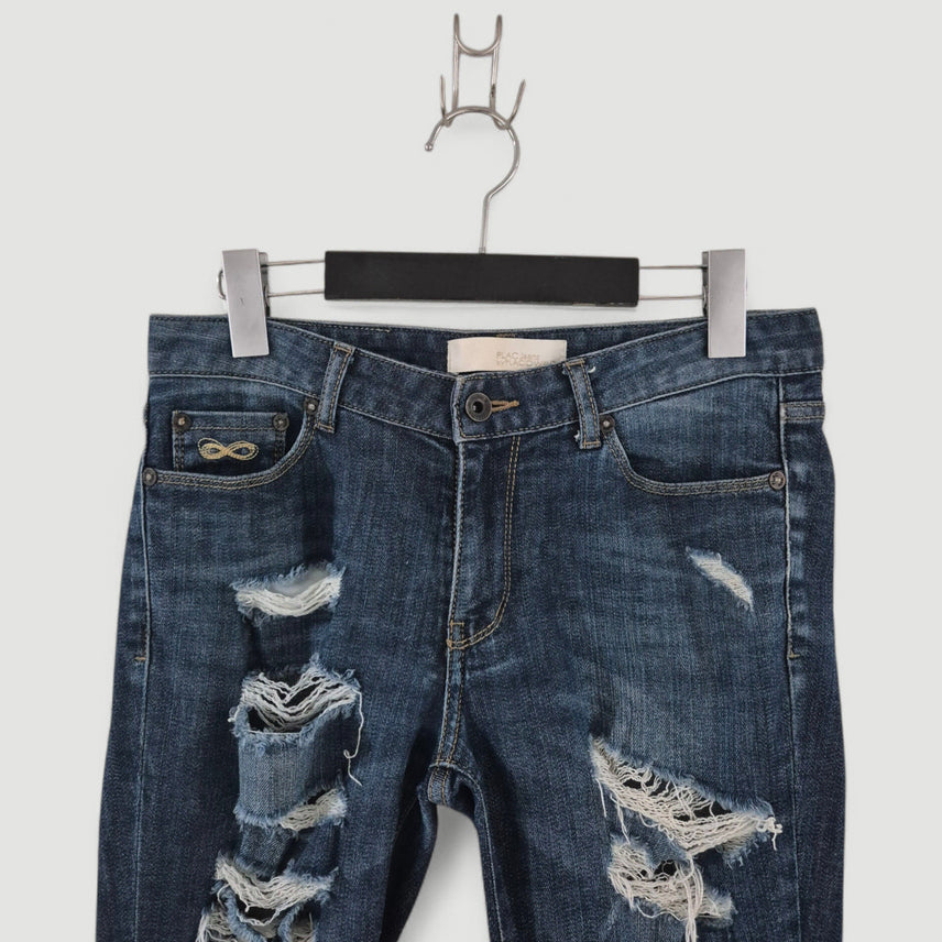 [BUNJANG] Flack Jeans Stretch Denim Women&
