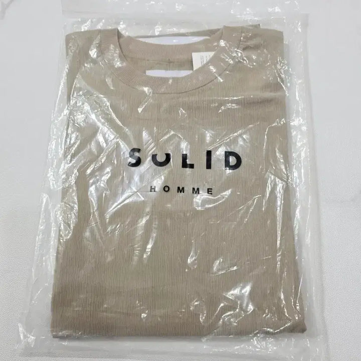 [BUNJANG] Solid Homme Crinkle Finish T-shirt / 솔리드옴므 반팔 티셔츠 105