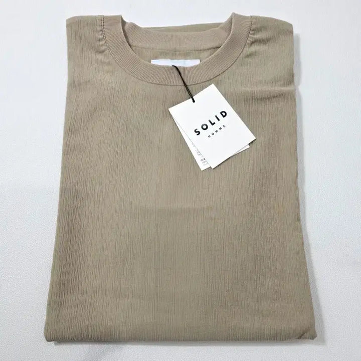 [BUNJANG] Solid Homme Crinkle Finish T-shirt / 솔리드옴므 반팔 티셔츠 105