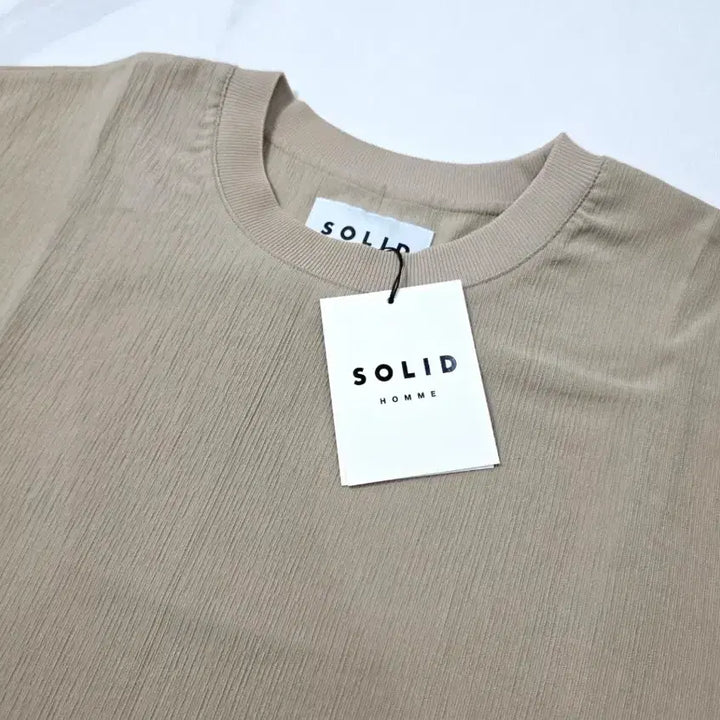 [BUNJANG] Solid Homme Crinkle Finish T-shirt / 솔리드옴므 반팔 티셔츠 105