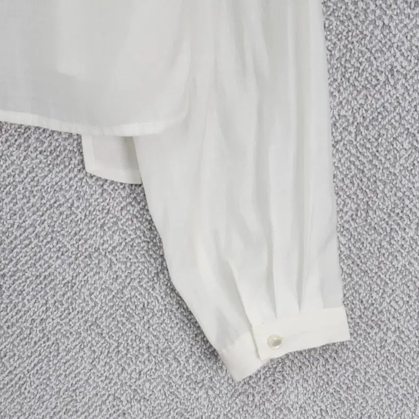 [SOLD OUT] 리에뜨 riette 프랑 타이 크롭 블라우스 free