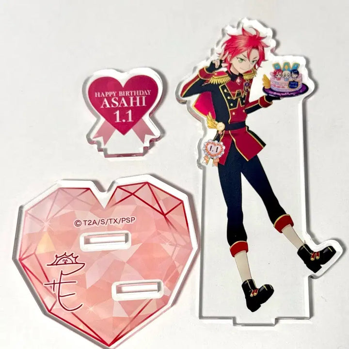 [BUNJANG] Idoltime PriPara Asahi Birthday Acrylic Stand / 아이돌타임 프리파라 위드 아사히 생일 아크릴 스탠드