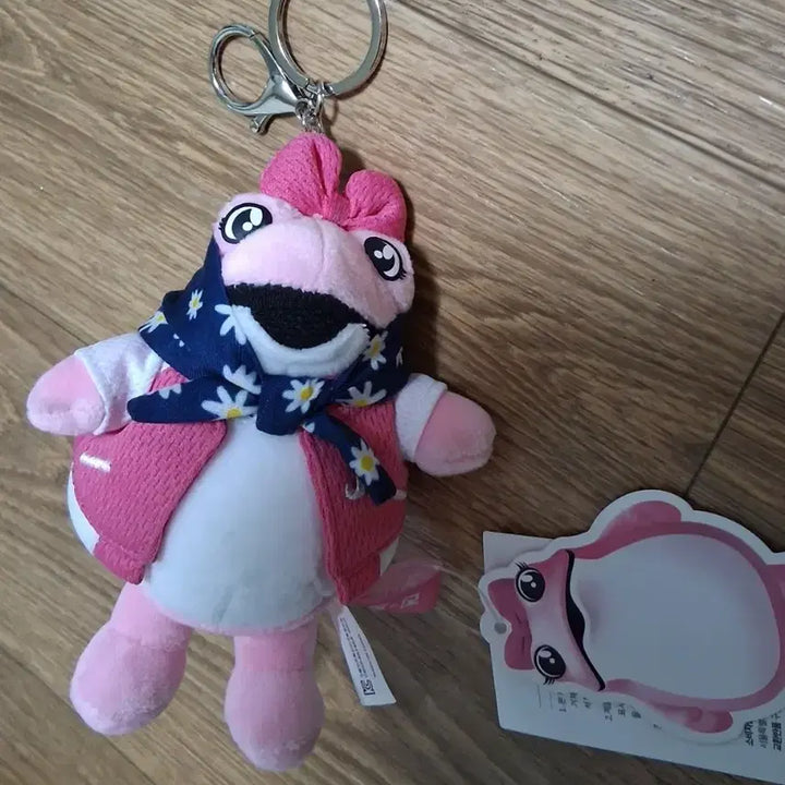 [BUNJANG] Jinro Two-Heads Toad Keyring Stand Pink / 진로 두꺼비 키링 스탠드 핑크(무료배송 )