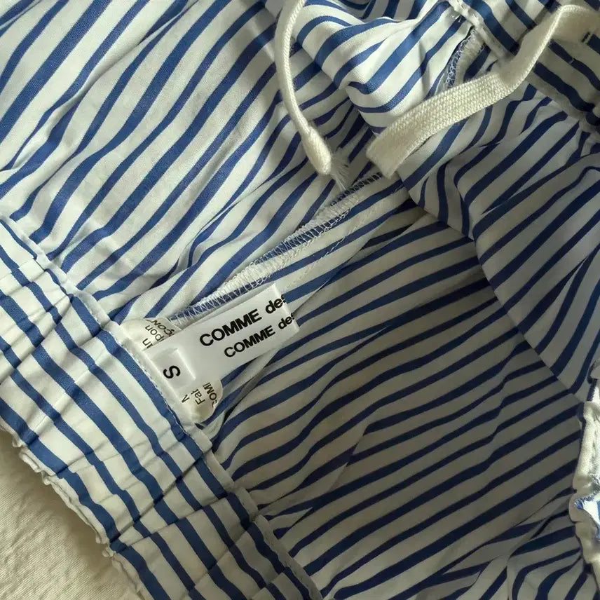 [SOLD OUT] 꼼데가르송 스트라이프 배기팬츠