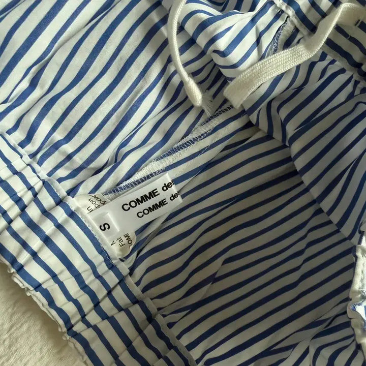 [SOLD OUT] 꼼데가르송 스트라이프 배기팬츠