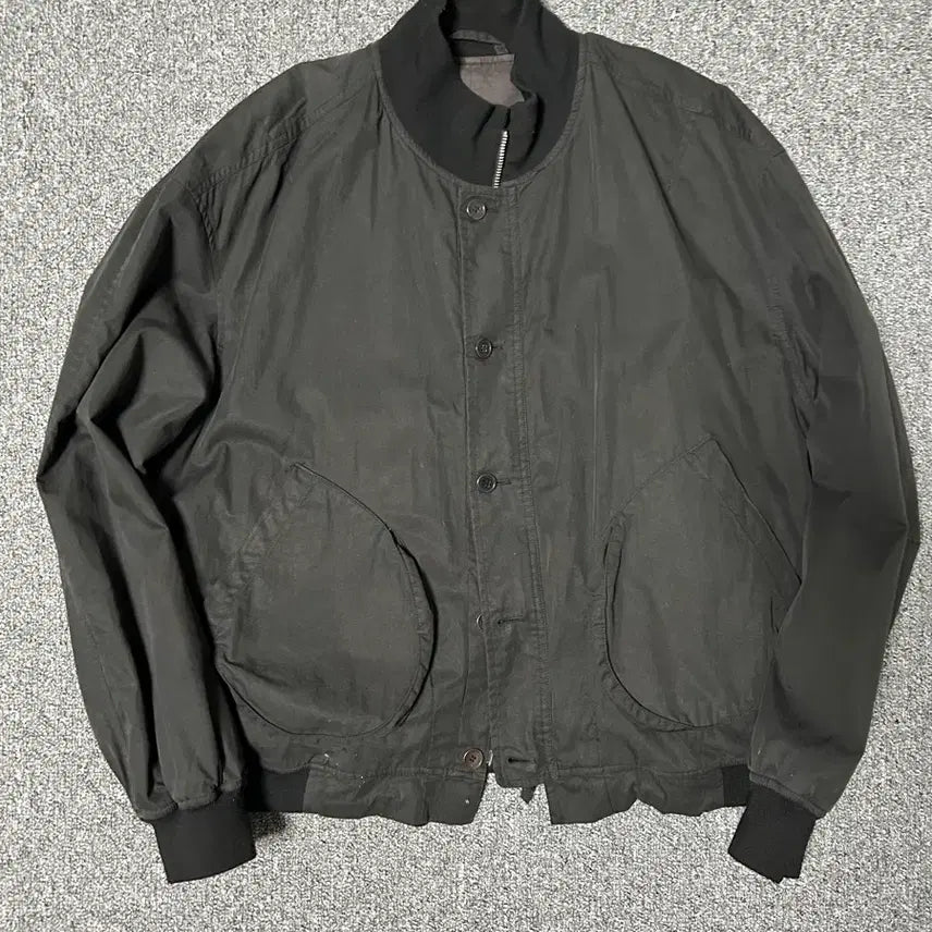 [BUNJANG] Polytelu Tanker Jacket Black (Size L) / 폴리테루 탱커자켓 1.5v 4사이즈 블랙 L