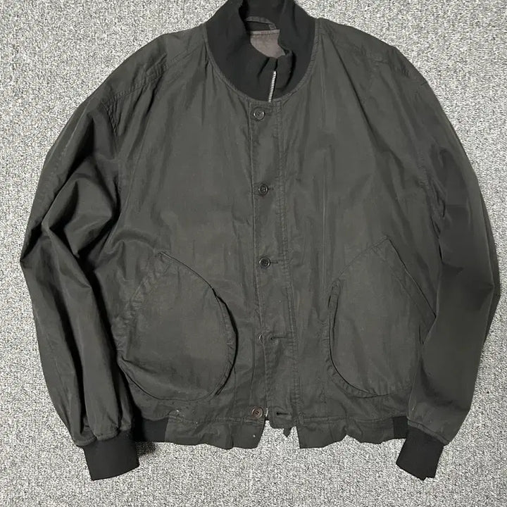 [BUNJANG] Polytelu Tanker Jacket Black (Size L) / 폴리테루 탱커자켓 1.5v 4사이즈 블랙 L