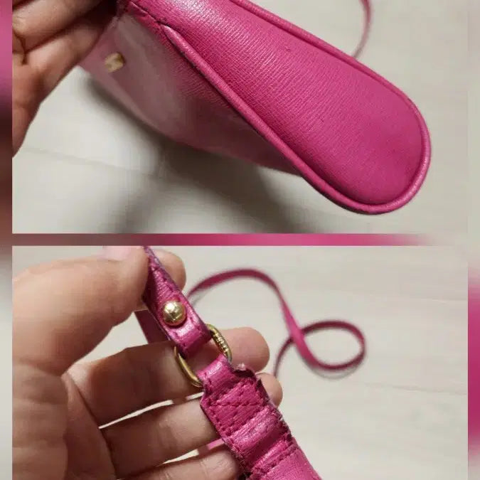 [BUNJANG] Fendi Leather Mini Crossbody Bag / 펜디 가죽  미니 크로스백