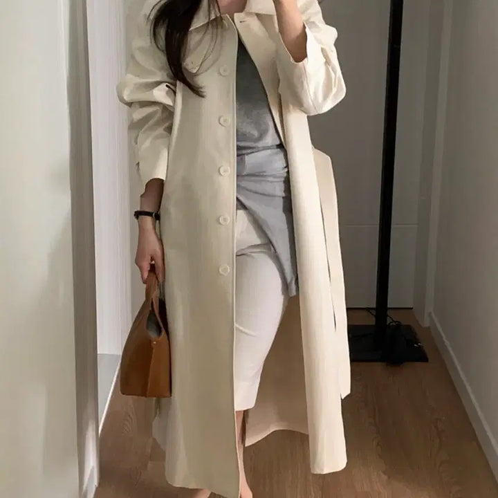 [BUNJANG] Mute Label Trench Coat / 뮤트라벨 트렌치코트
