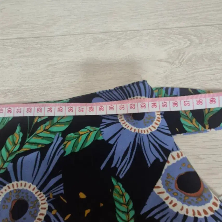 [BUNJANG] Floral Pattern Skirt / 플라워 패턴 치마