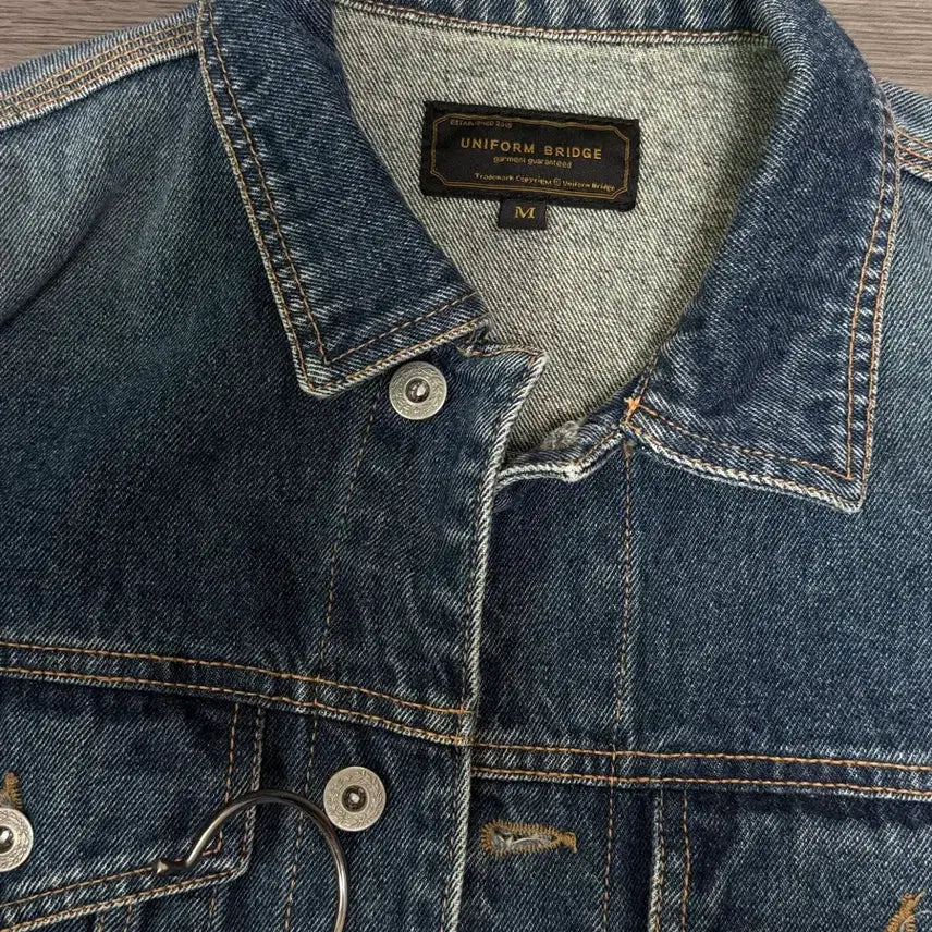 [BUNJANG] Uniform Bridge Denim Jacket / 유니폼브릿지 데님 자켓