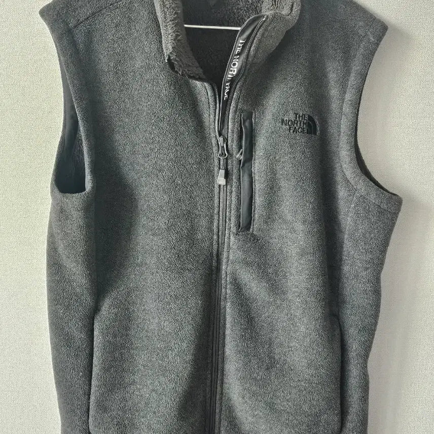 [BUNJANG] The North Face Fleece Lined Vest - Grey / 노스페이스 기모 조끼 베스트 그레이
