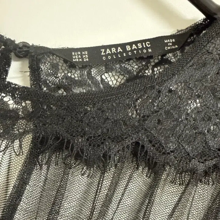 [BUNJANG] ZARA Lace Layered Mini Dress / 자라 레이스 원피스