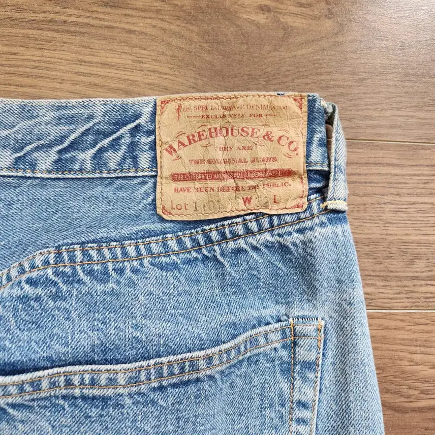 [BUNJANG] Warehouse 1101 Light Wash Jeans / 웨어하우스 1101 라이트워시 32size