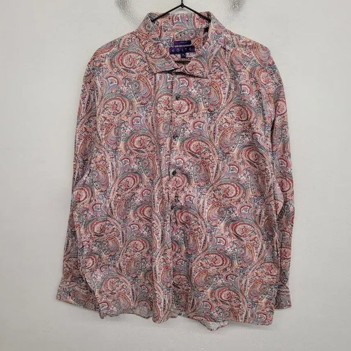 [BUNJANG] KOLTE Paisley Pattern Shirt / [115/3XL] KOLTE 페이즐리 패턴 셔츠 / USA