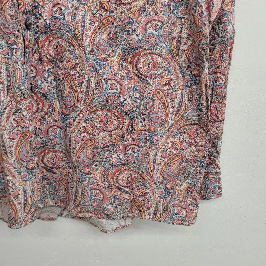 [BUNJANG] KOLTE Paisley Pattern Shirt / [115/3XL] KOLTE 페이즐리 패턴 셔츠 / USA