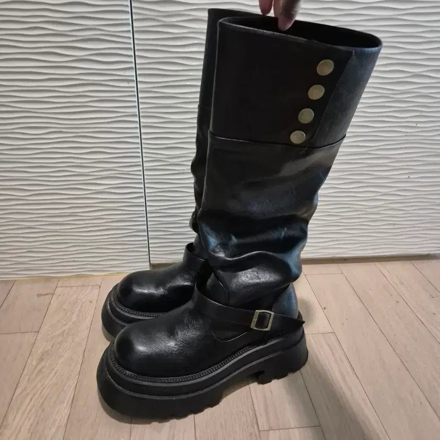 [BUNJANG] 250 Platform Boots / 원가 56,000->31,000 / 250 롱부츠 워커 통굽