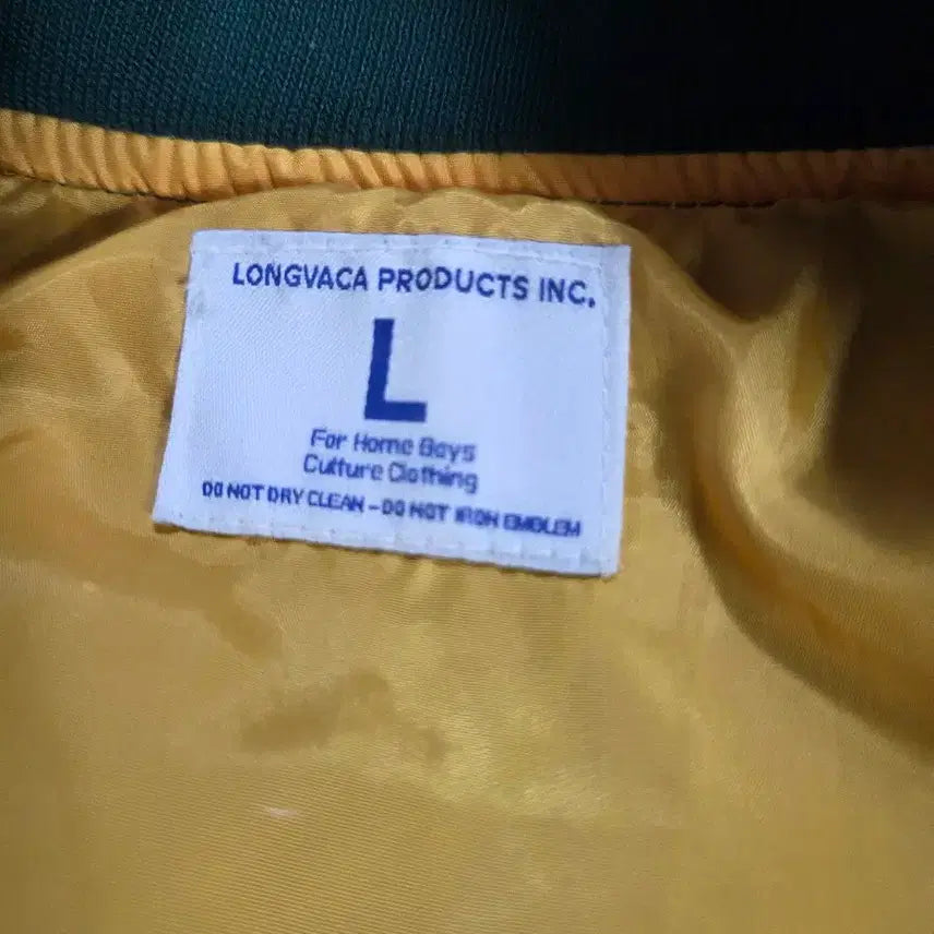 [BUNJANG] Longvaca Master Deep Green Varsity Jacket / 롱바케(Longvaca)의 마스터 딥 그린 바시티 자켓