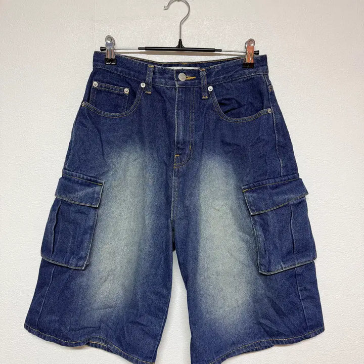 [BUNJANG] Avandress Bermuda Denim Cargo Pants (Medium) / Avandress 버뮤다 데님 카고 팬츠 m