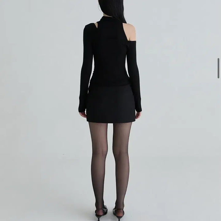 [BUNJANG] Not Your Rose Cowl Neck Cardigan Set / 낫유어로즈 카울 넥 가디건 세트
