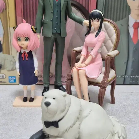 [BUNJANG] Spy x Family Family Photo Figure Set / 스파패 가족사진 피규어 3종 일괄판매