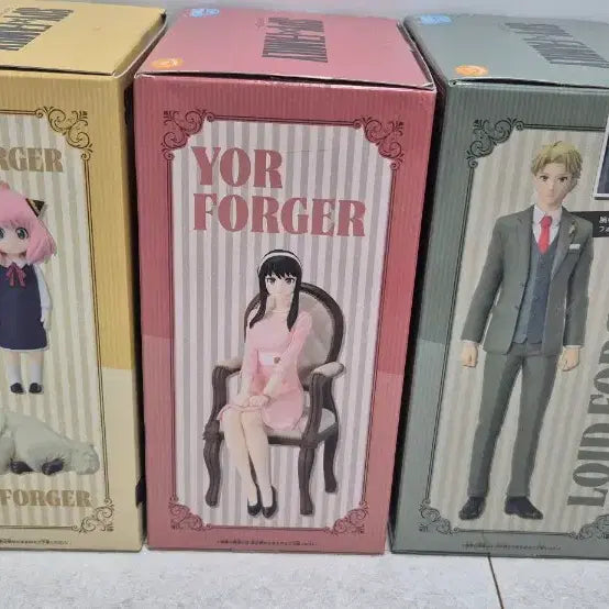 [BUNJANG] Spy x Family Family Photo Figure Set / 스파패 가족사진 피규어 3종 일괄판매