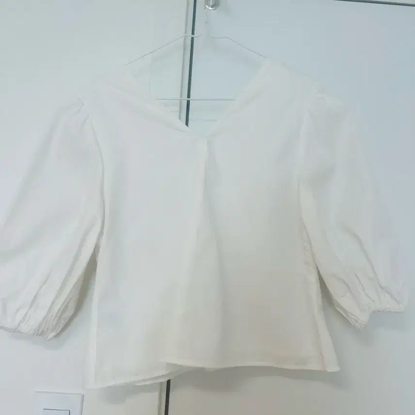 [BUNJANG] Sie Celina Cotton Blouse White / 시에 sie 르셀리나 코튼 블라우스 화이트