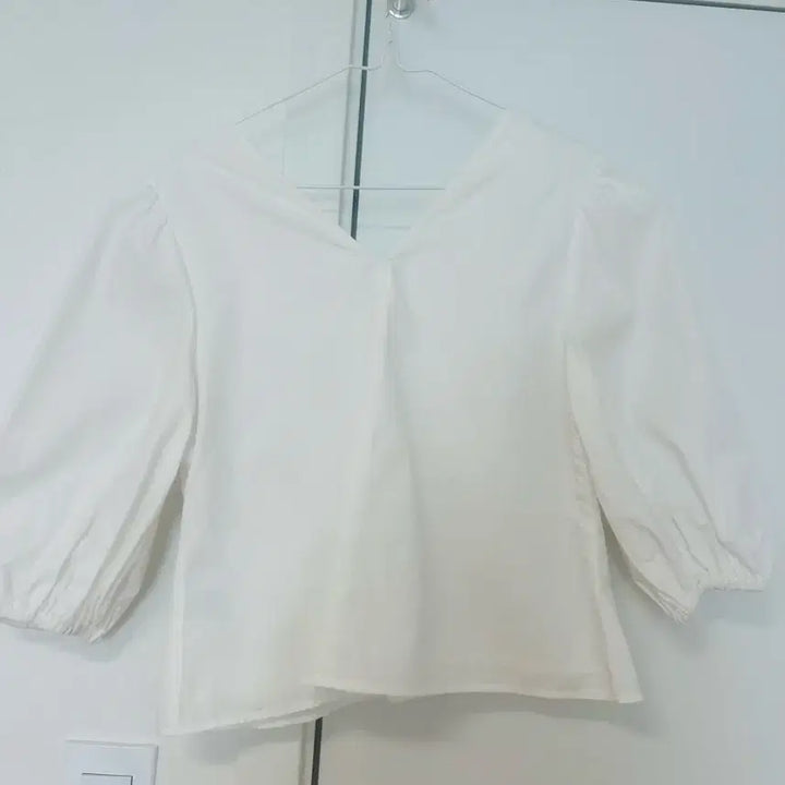 [BUNJANG] Sie Celina Cotton Blouse White / 시에 sie 르셀리나 코튼 블라우스 화이트