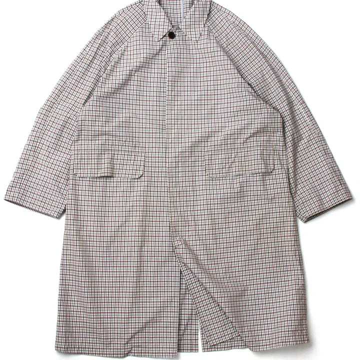 [SOLD OUT] AURALEE FINX WEATHER  CLOTH CHECK COAT